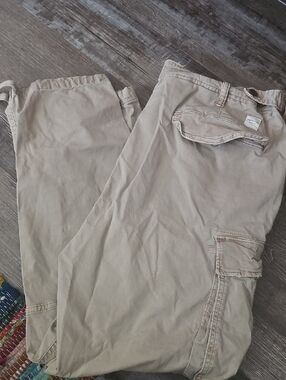 American Eagle Outfitters Men's Light Tan Cargo Pants